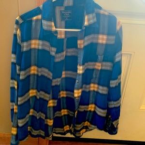 Plaid Abercrombie & Fitch women’s shirt